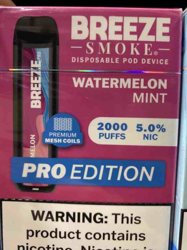 BREEZE SMOKE WATERMELON MINT