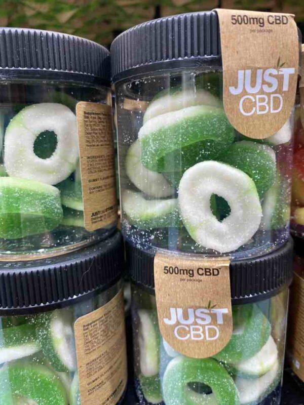 JUST CBD 500mg  apple rings