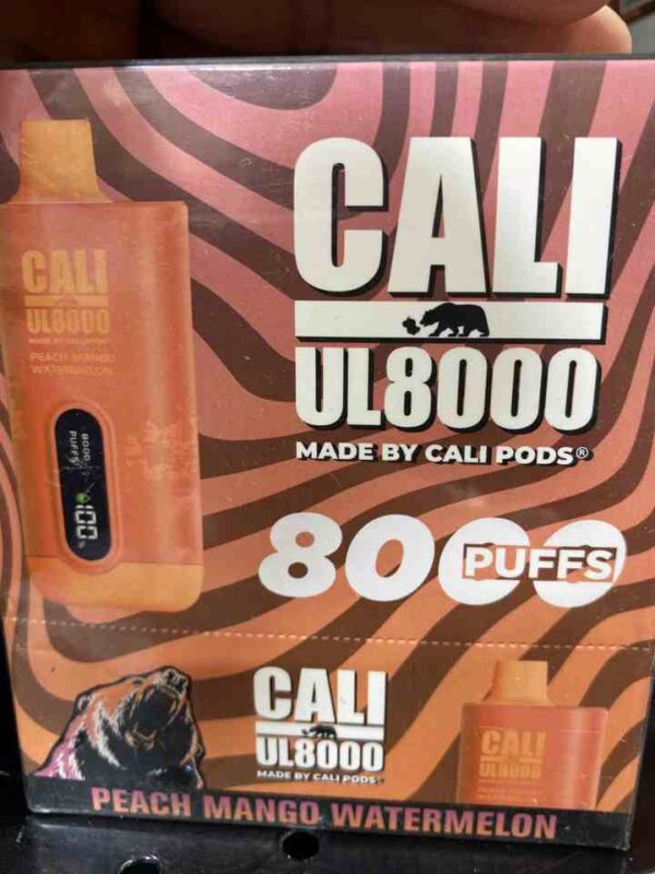 CALI UL8000 peach mango watermelon