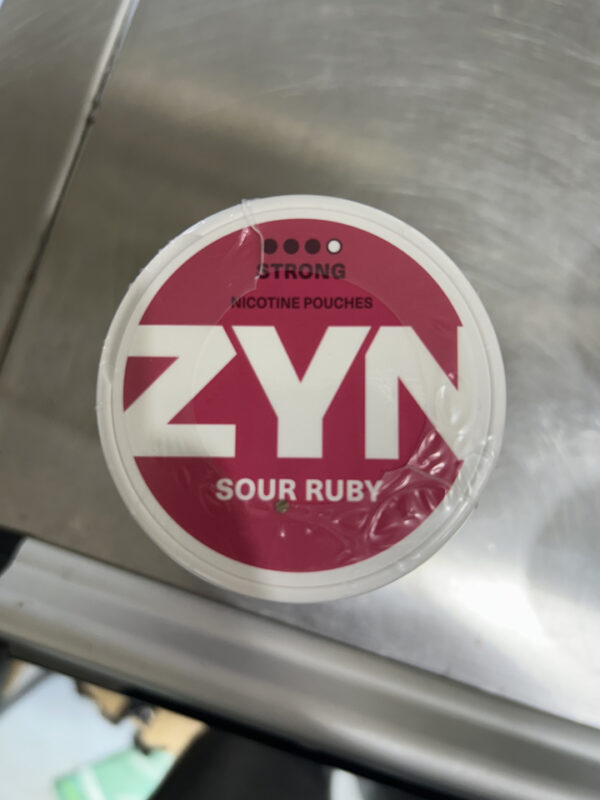 ZYN SOUR RUBY …