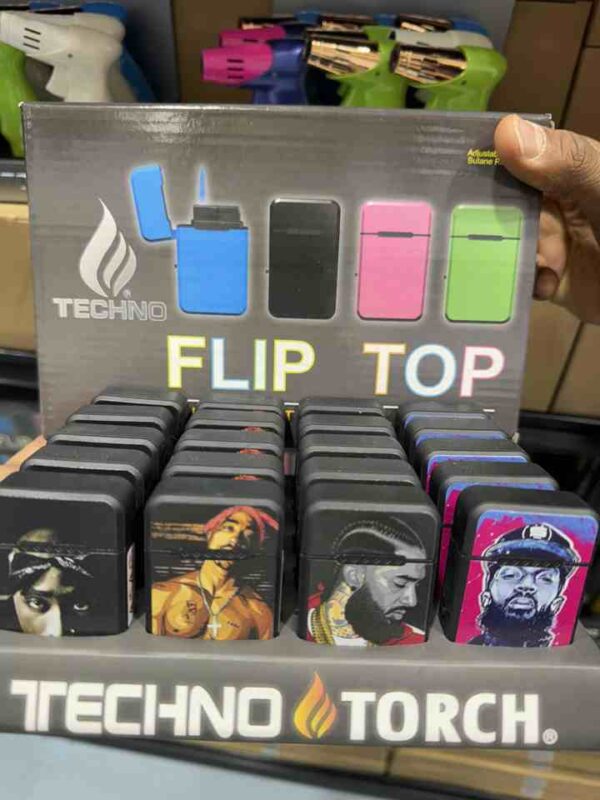 TECHNO TORCH FLIP TOP
