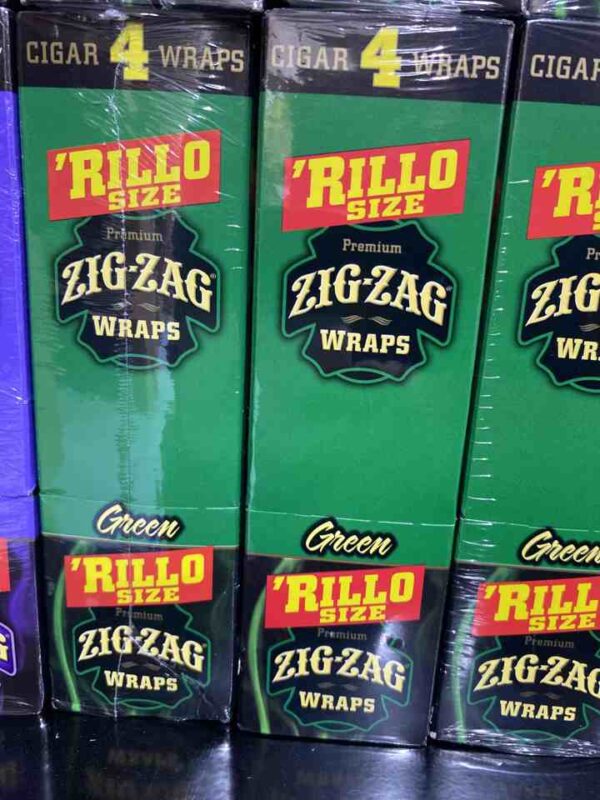 ZIG-ZAG GREEN 4PK
