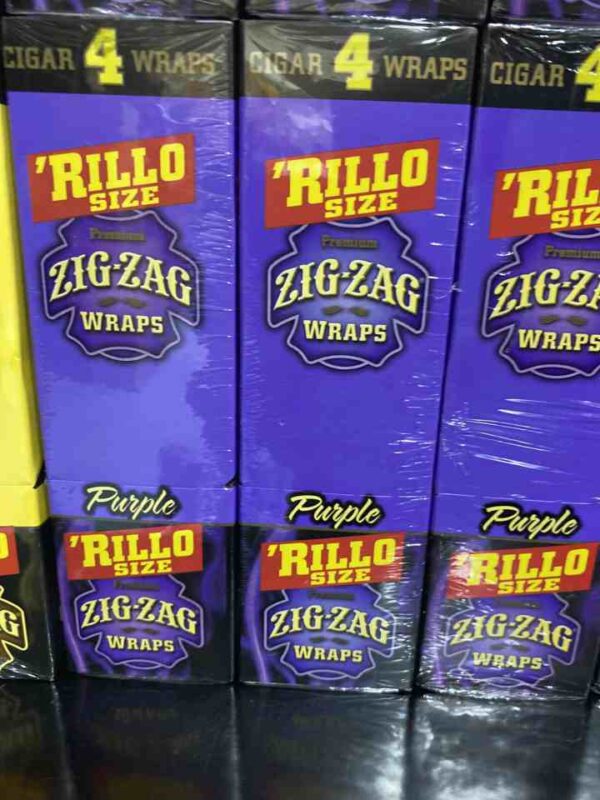 ZIG-ZAG PURPLE 4PK