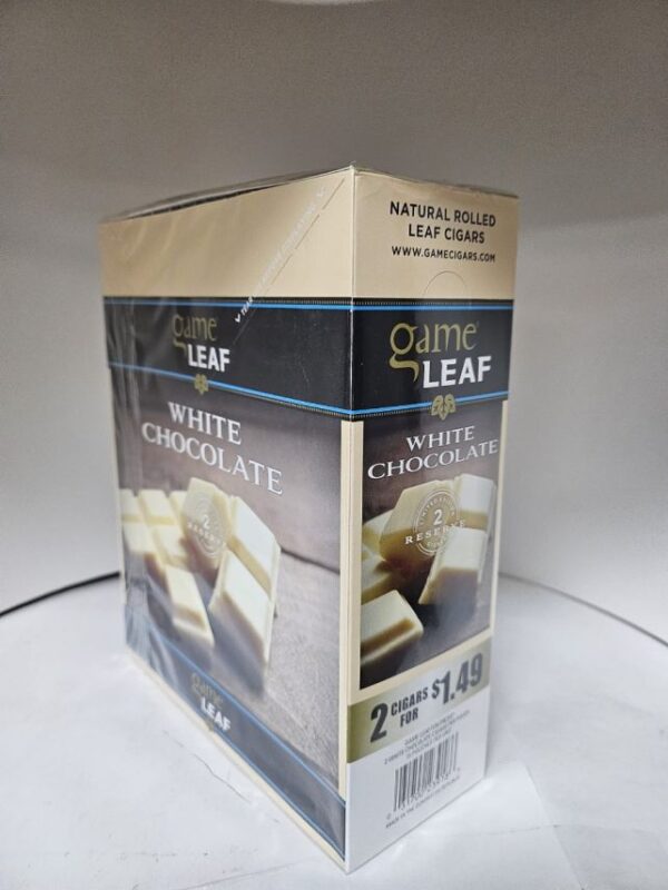 GAME LEAF WHITE CHOCOLATE 2PK LOOSE