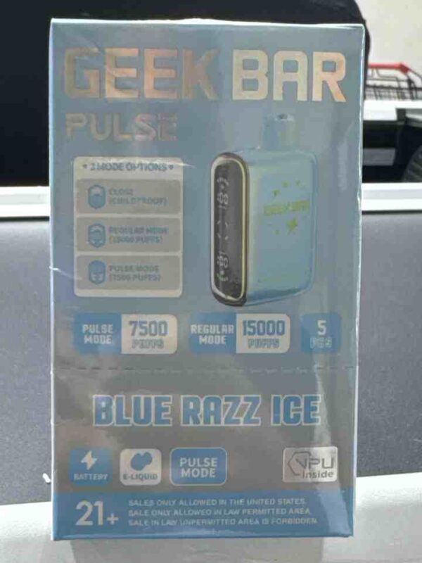 GEEK BAR X 25K BLUE RAZZ ICE