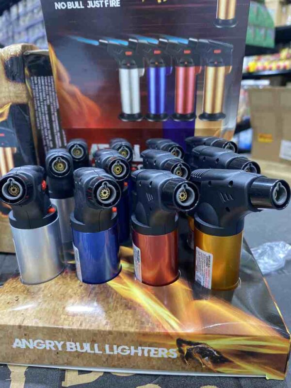 Angry bull lighters metal torches BL1001
