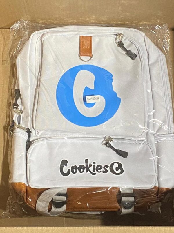 COOKIES BOOKBAG WHITE