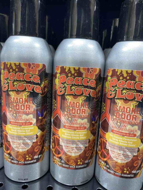 SMOKE ODOR SPRAY PEACE & LOVE