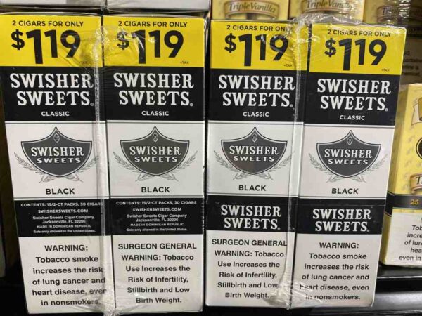 SWISHER SWEETS BLACK 2PK