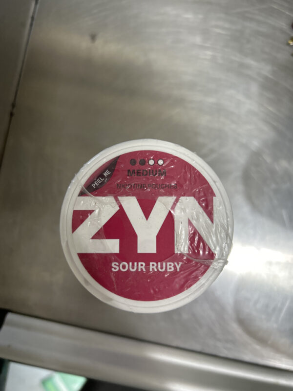 ZYN SOUR RUBY ..