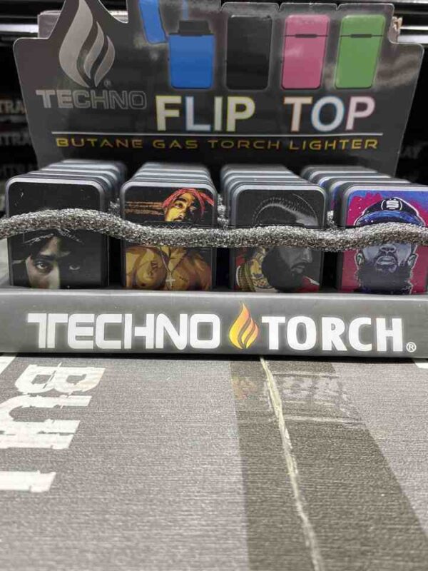 TECHNO TORCH  FLIP TOP