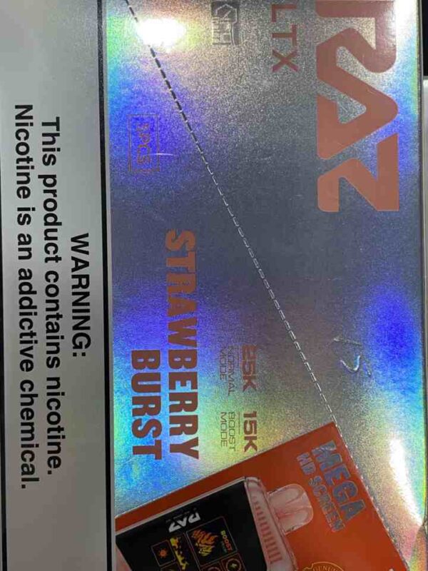 RAZ 25K STRAWBERRY BURST