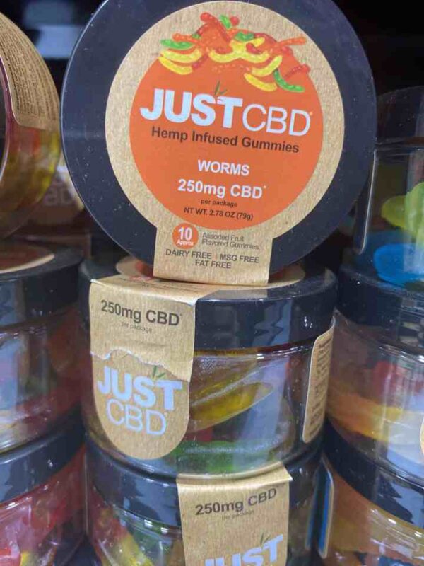JUST CBD 250 mg  WORMS