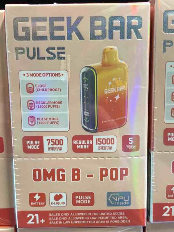 GEEK BAR 15K OMG B-POP