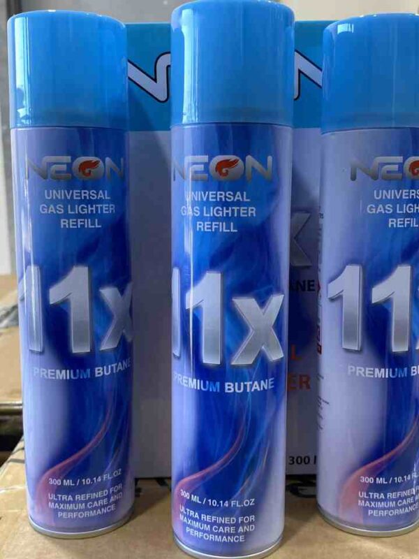NEON GAS LIGHTER REFILL UNIVERSAL 10.14oz  11X PREMIUM