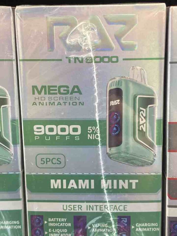 RAZ 9K MIAMI MINT