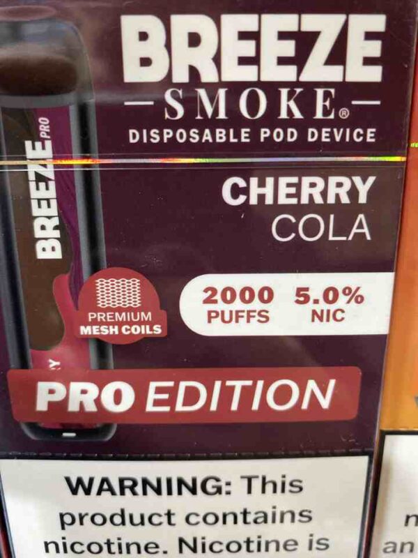 BREEZE SMOKE CHERRY COLA